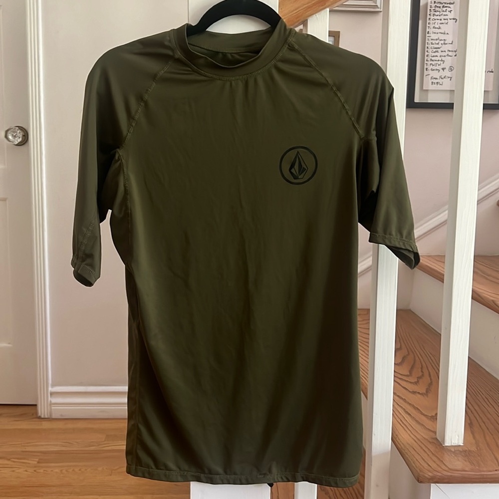 Volcom Lido Short Sleeve Shirt XL Swim Rashguard 50+ UPF